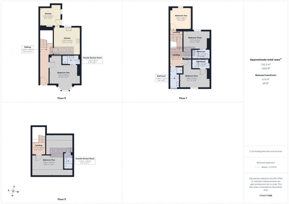 Floorplan for Rockvale Villas - Bedroom 4, Matlock Bath, DE4