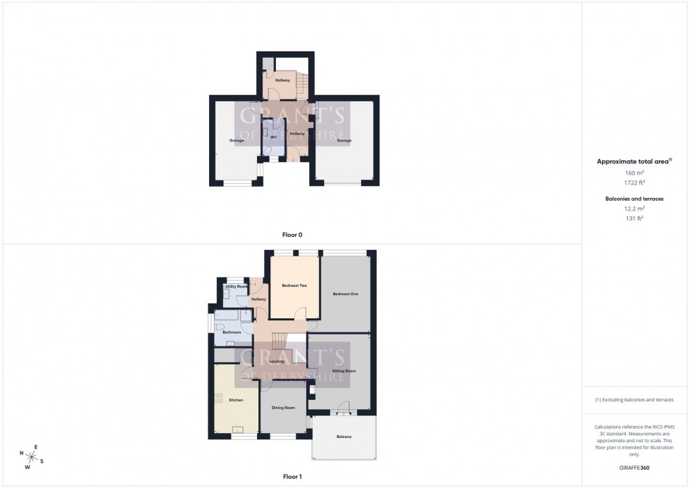Floorplan for Oak Tree Gardens, Tansley, DE4
