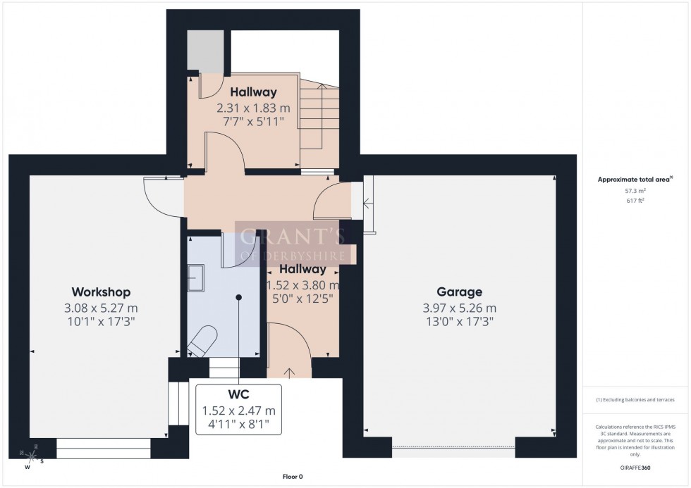 Floorplan for Oak Tree Gardens, Tansley, DE4