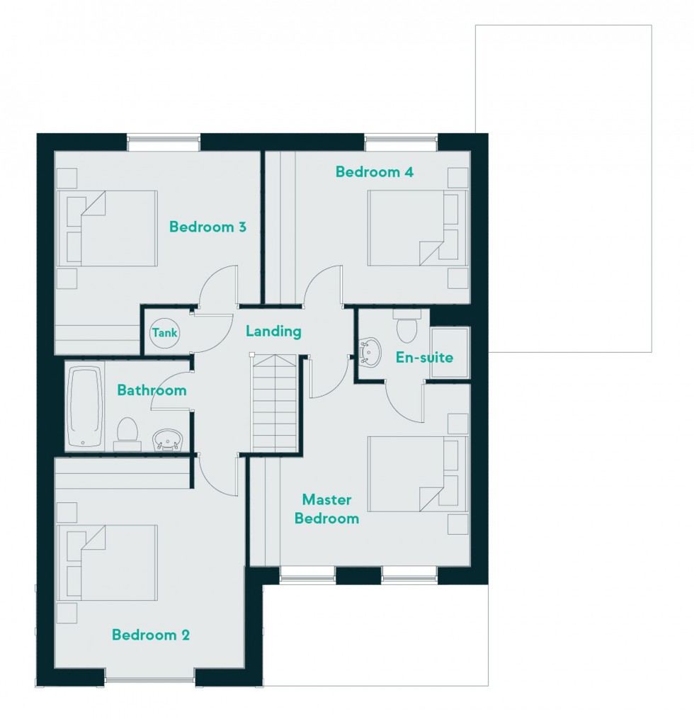 Floorplan for Summer Lane, Wirksworth, DE4