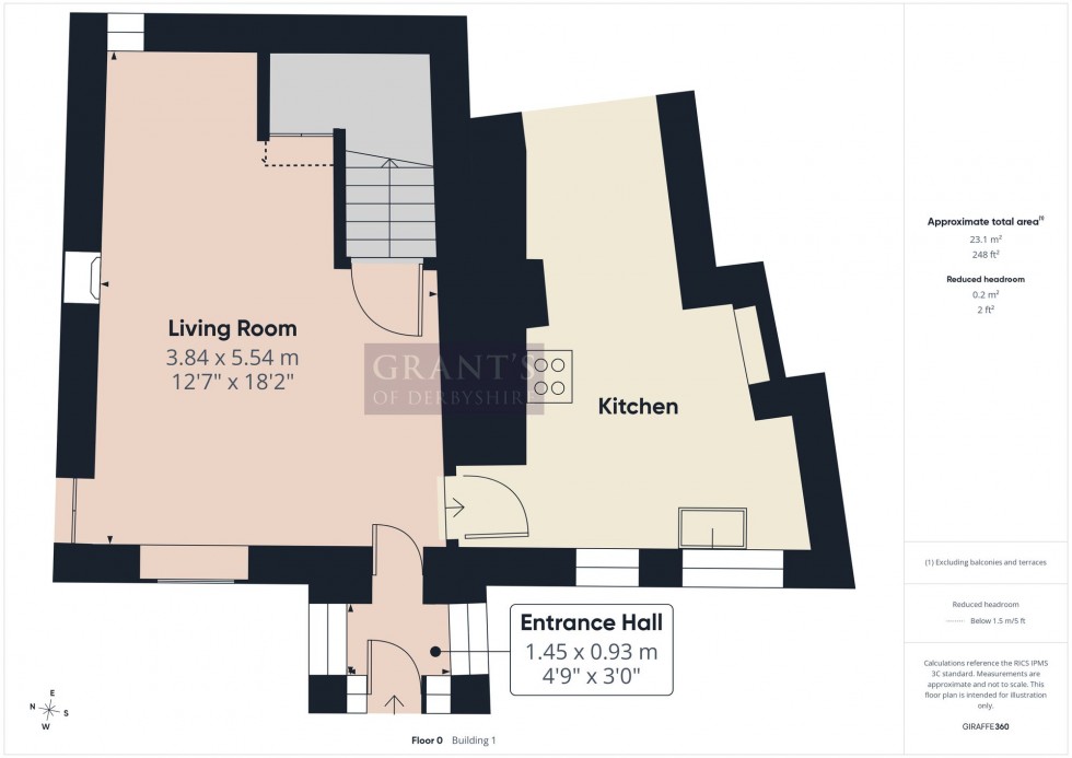 Floorplan for Church Street, Bonsall, DE4