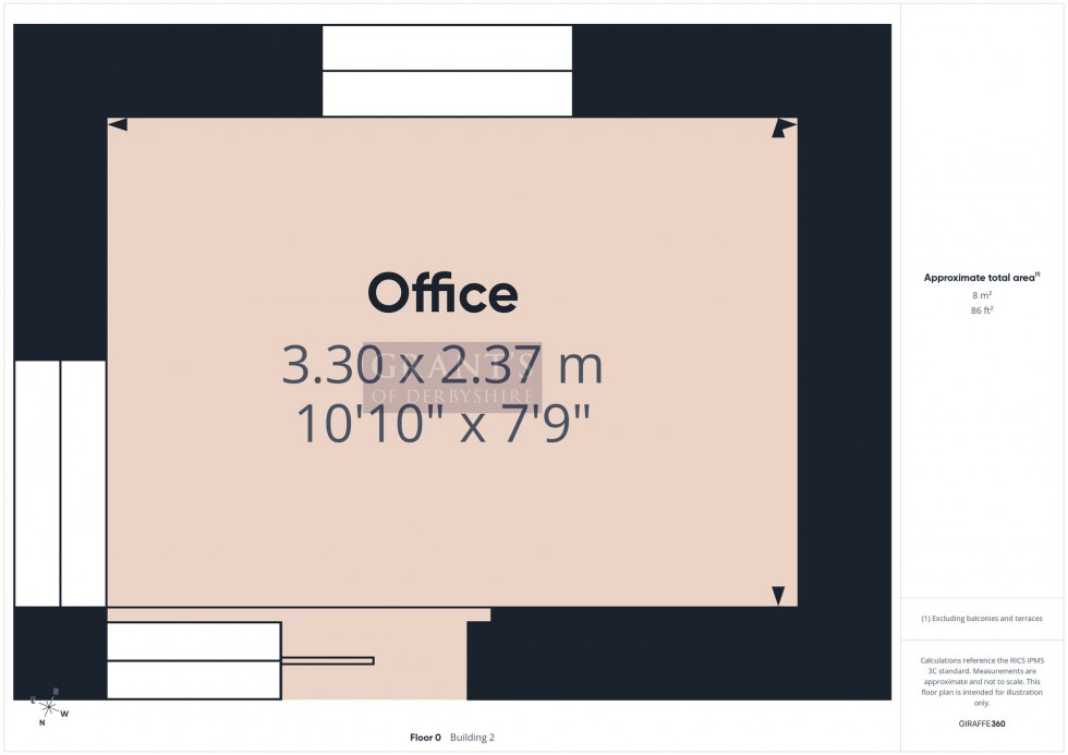 Floorplan for Church Street, Bonsall, DE4