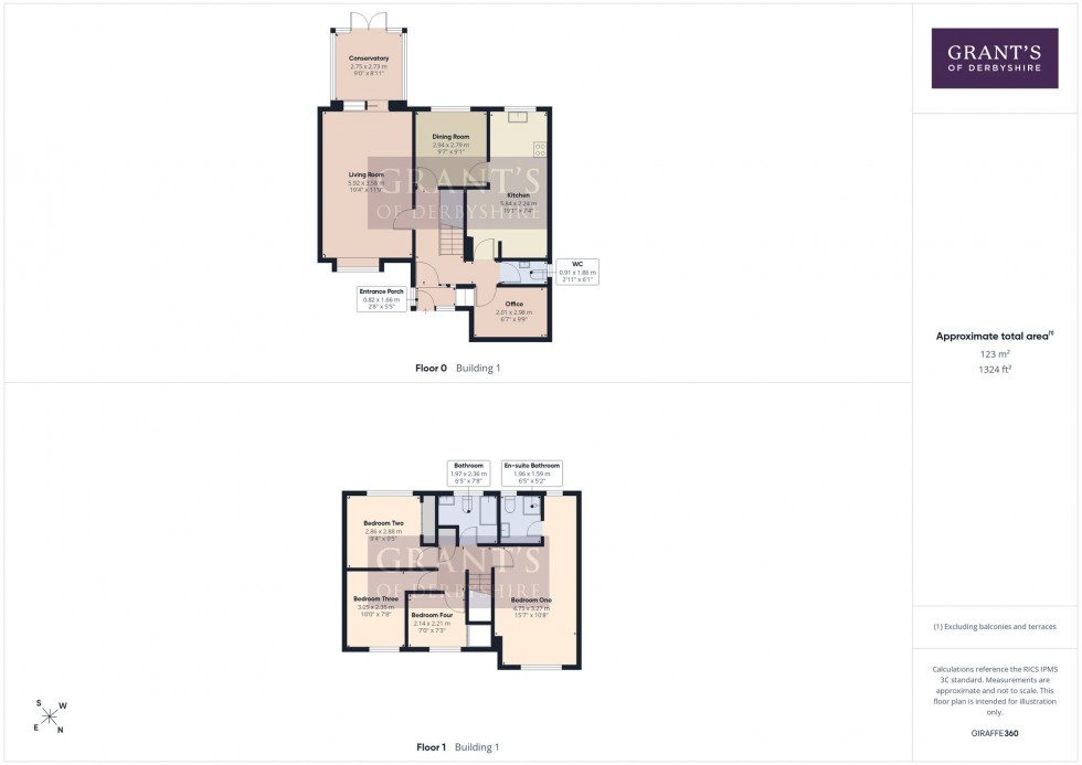 Floorplan for Peveril Close, Darley Dale, DE4