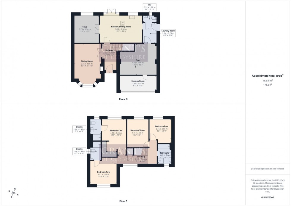 Floorplan for Goodwin Close, Crich, DE4