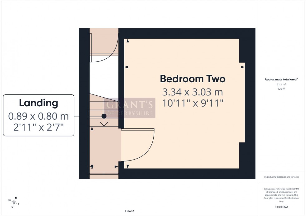 Floorplan for Dungreave Avenue, Darley Dale, DE4