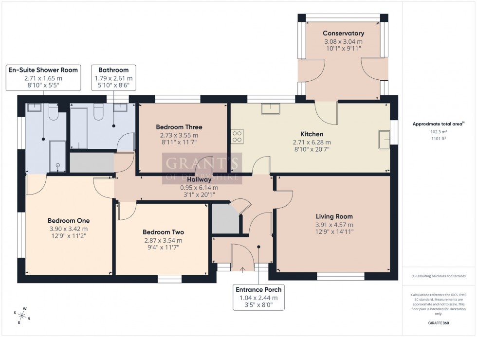 Floorplan for Rockside View, Matlock, DE4